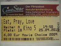 Eat, Pray, Love (25.09.2010)