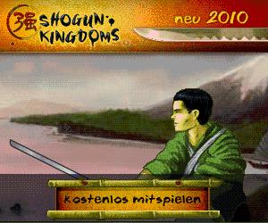 Mittelalterliches Samuraispiel Shogun Kingdoms