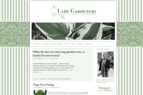 Blogvorstellung: Lady Gardeners Blog
