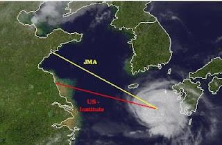 Taifun DAMREY zwischen Japan, Korea und China - Schanghai wird unwahrscheinlicher, Damrey, Japan, Korea, China, Taifunsaison 2012, Taifun Typhoon, aktuell, Satellitenbild Satellitenbilder, Vorhersage Forecast Prognose, August, 2012, 