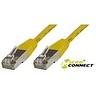 MicroConnect CROSSED SSTP CAT6 7M YELLOW (SSTPX607Y)