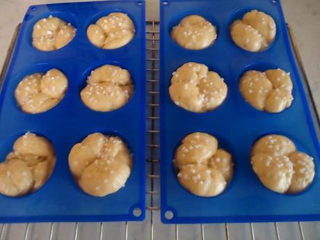 Brioche Muffins mit Orangenblüten Wasser