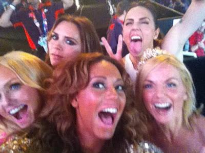 Der Auftritt der Spice Girls beim Finale von Olympia 2012