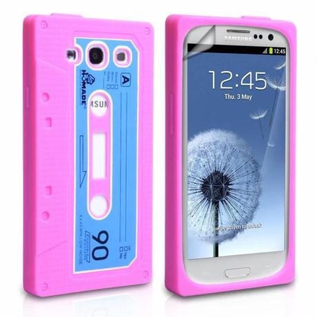 Pink Galaxy S3 Tasche Kassette