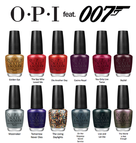 OPI Holiday Collection feat. James Bond