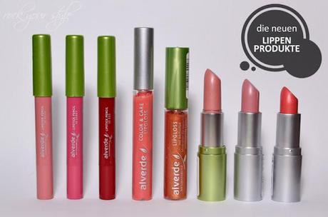 [Review ] Neue Alverde Lippen Produkte