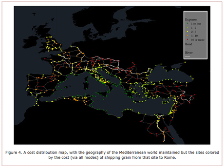 Reisen wie die alten Römer: eine Reisezeit-Maschine im Web