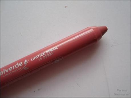 alverde Lipstick Pencil Berry