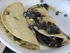 Quesadilla mit Huitlacoche - Mexikanisches Essen