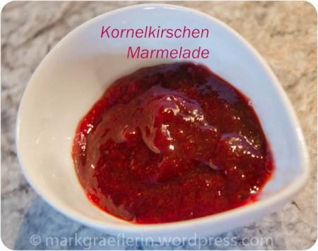 Kornelkirschen Marmelade