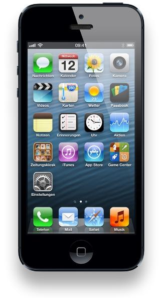 Das schwarze iPhone 5