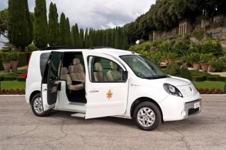 Renault Kangoo Maxi Z.E. Elektroauto von Papst Benedikt XVI