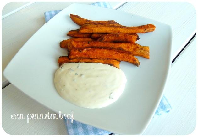 Süßkartoffel – Pommes Süßkartoffel – Pommes