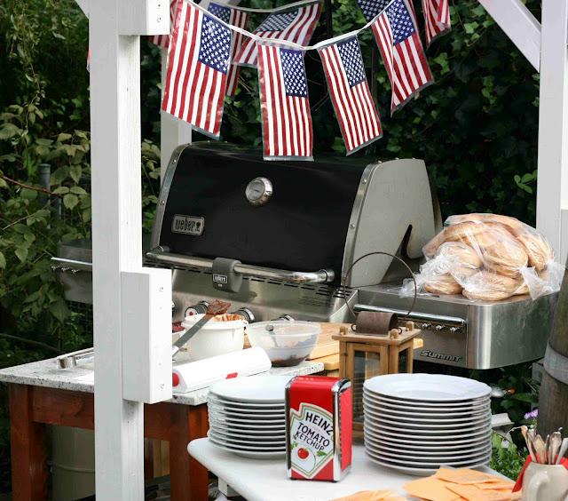 Amerikanischer BBQ-Abschied Amerikanischer BBQ-Abschied