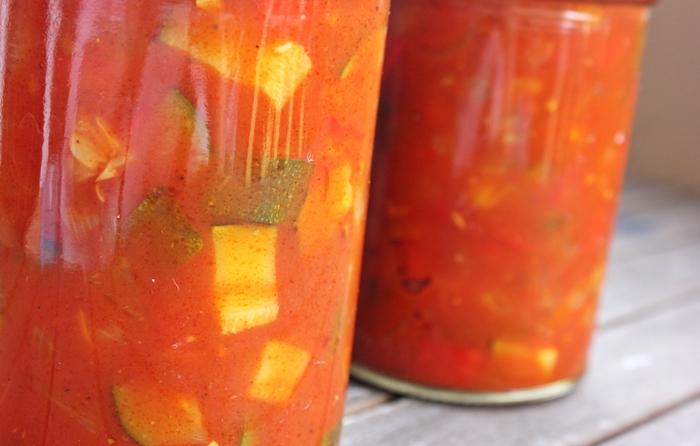 Zucchini-Paprika Chutney Zucchini-Paprika Chutney