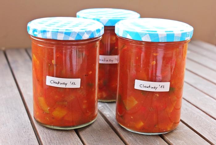 Zucchini-Paprika Chutney Zucchini-Paprika Chutney