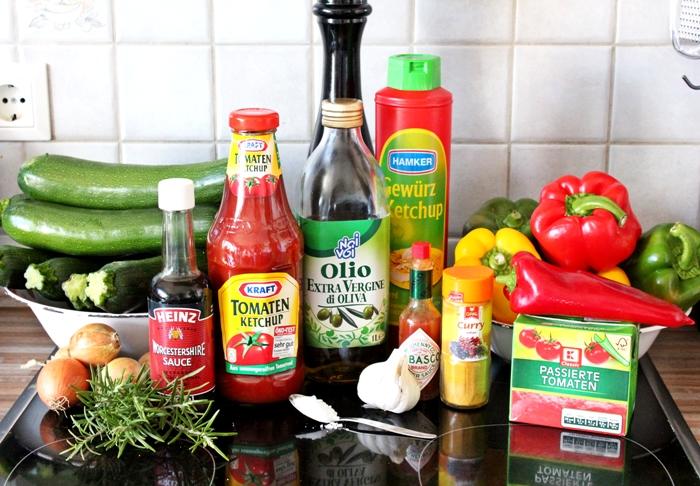 Zucchini-Paprika Chutney Zucchini-Paprika Chutney