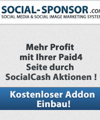 Zeit für eine Revolution des Paid4 ? Sponsornetzwerk für SocialCash Aktionen! Paidmaileraddons kostenlos!