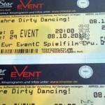 Dirty Dancing Tickets 150x150 25 Jahre DIRTY DANCING   wir haben mitgefeiert