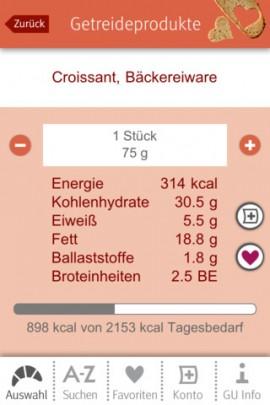 KalorienCheck – kalorienbewusstes Genießen auf dem iPhone