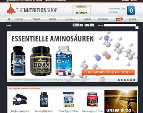 The Nutrition Shop - Sporternährung The Nutrition Shop - Sporternährung