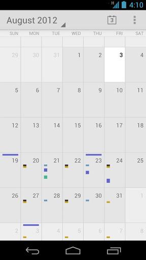 Google Kalender – Das Original in einer kostenlosen Android App