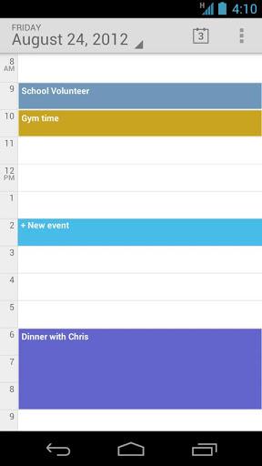 Google Kalender – Das Original in einer kostenlosen Android App