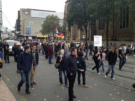 Nachlese: Anti INDECT Demonstrationen in Dortmund und Mannheim