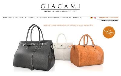 Giacami - Personalisierte Handtaschen