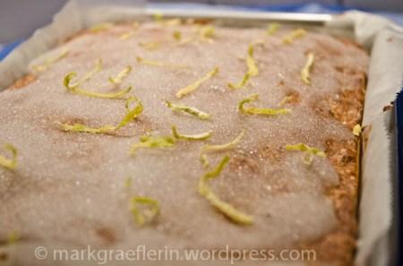 Zitronen-Mohn-Kuchen / Lemon-Poppyseed-Cake