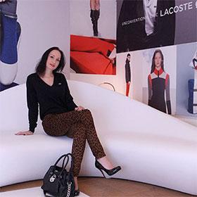 Instagram - Lacoste Showroom Event - Neue Kollektion Frühjahr Sommer 2013 - mit Hose und Highheels