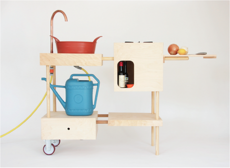 DIY – Outdoor mobile kitchen von Studiomama