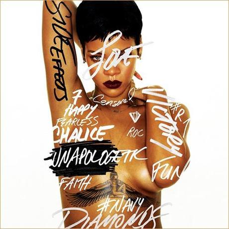 Rihanna - Unapologetic Album Cover Artwork