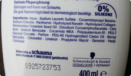 {review} Schauma Silikonfrei Pflege-Shampoo
