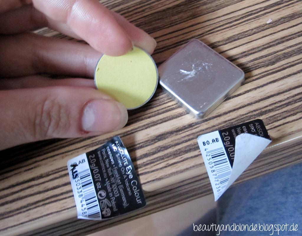 Z Palette oder: wie depottet man Catrice Lidschatten Z Palette oder: wie depottet man Catrice Lidschatten