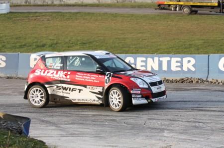 Martin Zellhofer mit dem Suzuki Swift