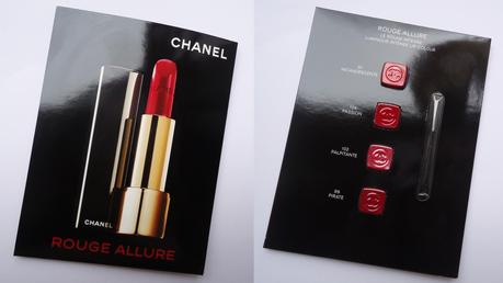 Rouge Allure Lipstick Swatches - 97 Incandescente, 104 Passion, 102 Palpitante, 99 Pirate