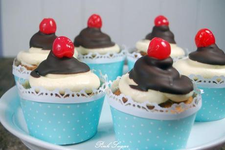 Donauwellen Cupcakes