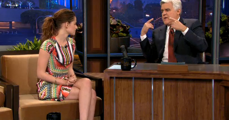 Shocking News: Kristen Stewart Dressed Up Stylish for Tonight Show with Jay Leno