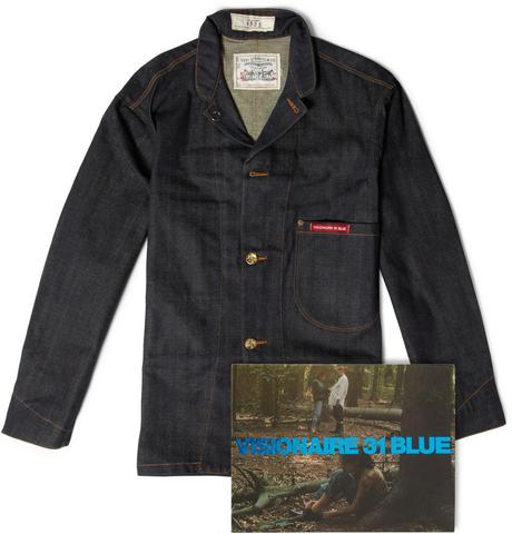 Limited Edition // It´s Getting Blue with Visionaire Poster Set Wrapped in a Levi`s Jacket