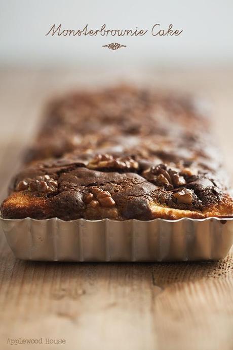 monsterbrownie cake applewood house baking Brownie rezept