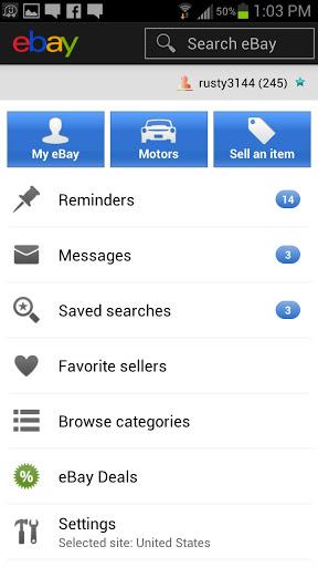 eBay – Auktionen auf deinem Smartphone ansehen, ersteigern und selber erstellen