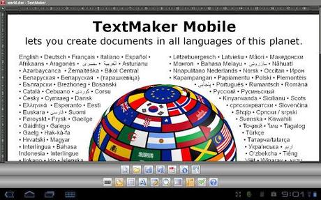 Office 2012: TextMaker Mobile, PlanMaker Mobile und Presentations für die verlustfreie Anzeige deiner Dokumente