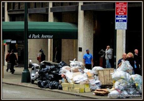 Mülltüten in New York