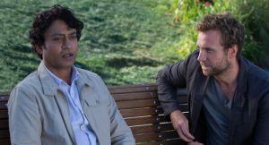 Der erwachsene Piscine (Irrfan Khan) mit dem kanadischen Schriftsteller Yann Martell (Rafe Spall)