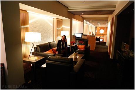 Westin Grand Hotel München - Club Lounge in der 23. Etage über München