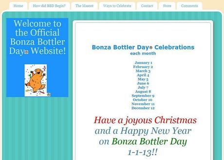 Kuriose Feiertage - 1. Januar - Bonza Bottler Day