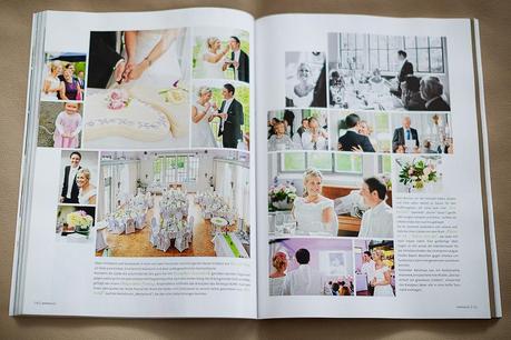 Veröffentlichung in der Weddingstyle: Titelbild und eine 8seitige Reportage