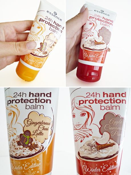 essence 24h hand protection balm Winter Edition Apple Cinnamon Punch & Gingerbread Chai Latte