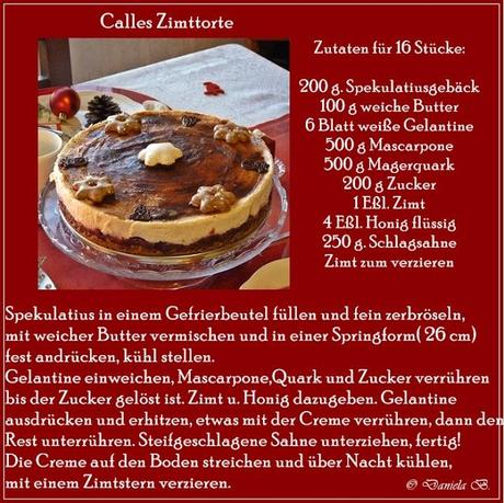 Calles Zimttorte / La Tarta de Canela de Calle